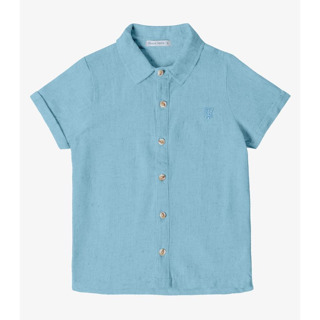 Camisa Trick Nick Infantil Com Botões Masculina