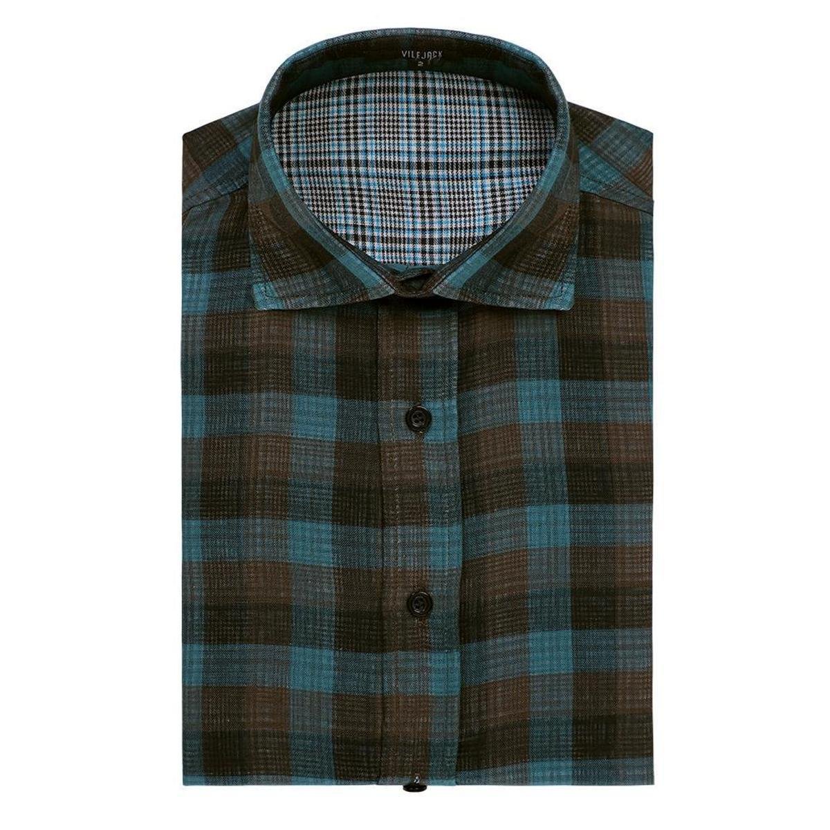 Menor preço em Camisa Tricoline 100% Algodão MC Masculina Vilejack VMTC2510
