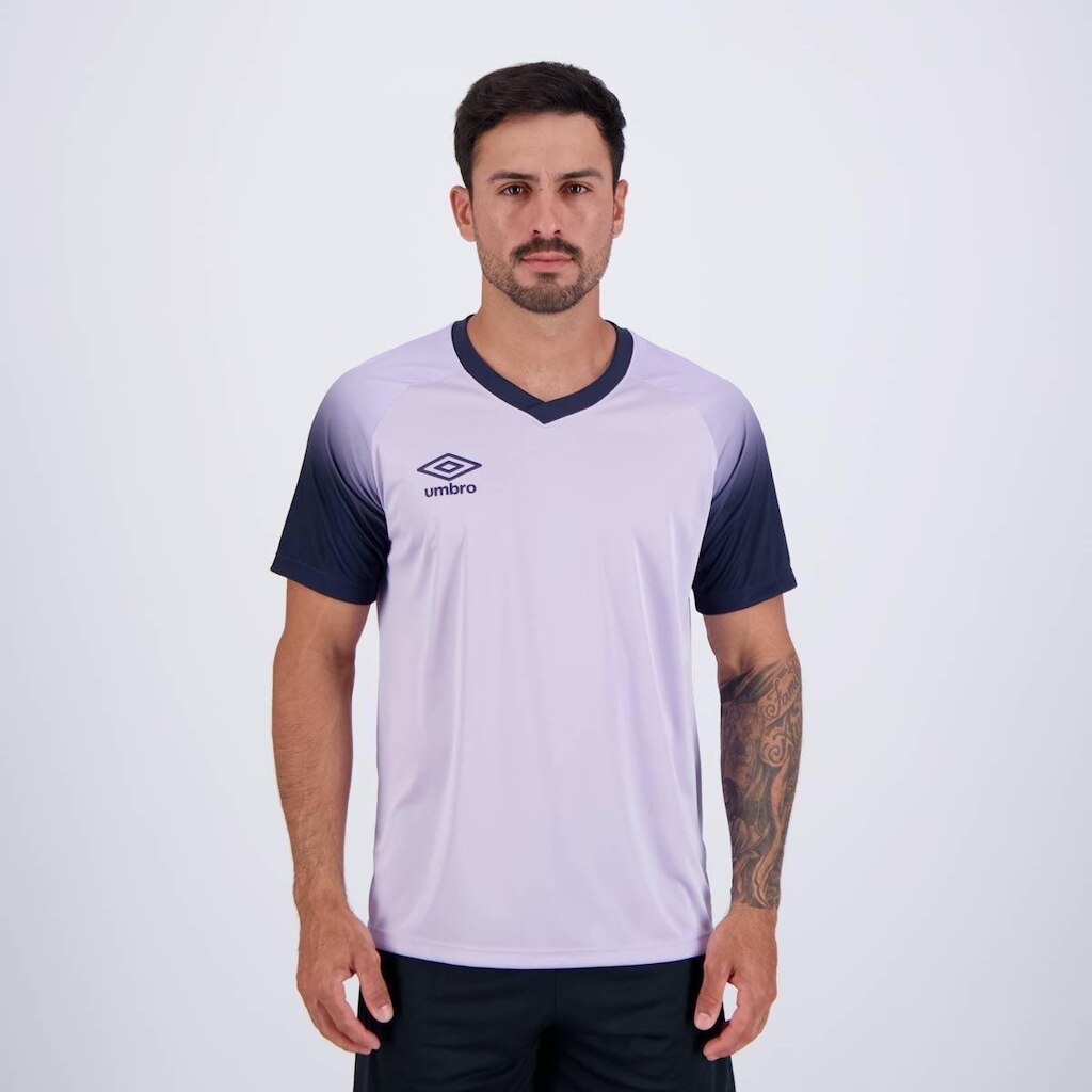 Camisa Umbro Baller Lilas e Marinho