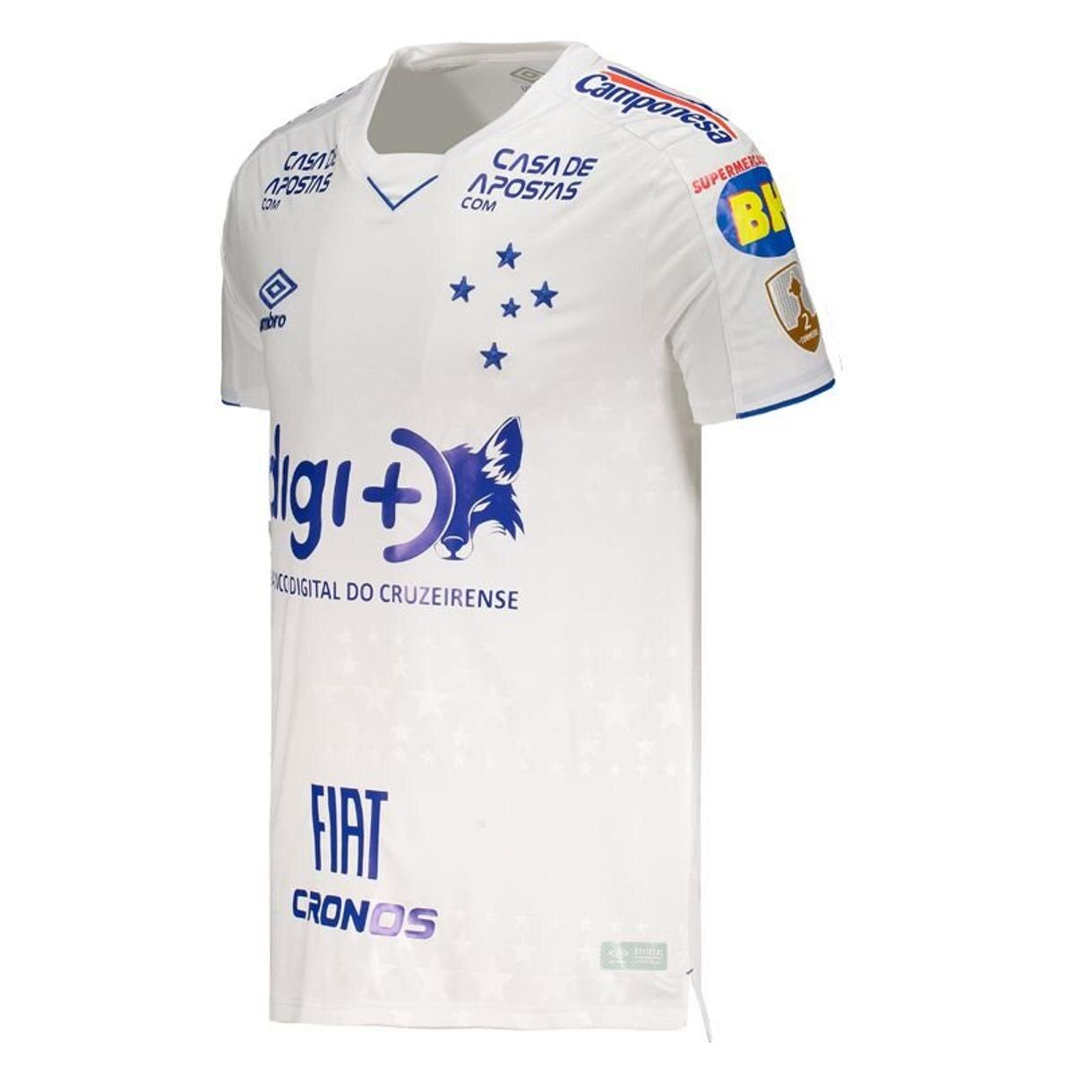 camisa branca do cruzeiro 2019
