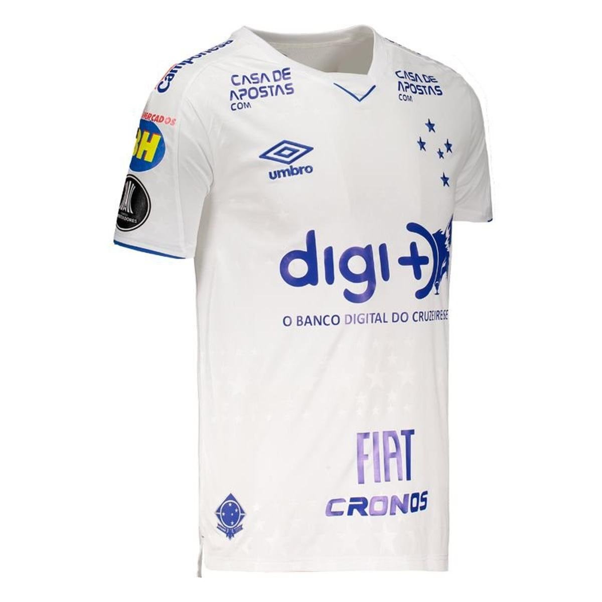 camisa branca do cruzeiro 2019