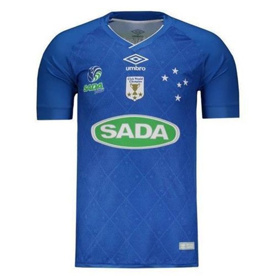 Camisa Umbro Cruzeiro Volei 2017 - Azul Menor preço em Camisa Umbro Cruzeiro Volei 2017 - Azul