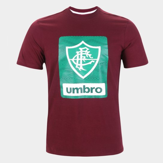 Camisa Umbro Fluminense Concentração II 21/22 Masculina - Bordô Menor preço em Camisa Umbro Fluminense Concentração II 21/22 Masculina - Bordô