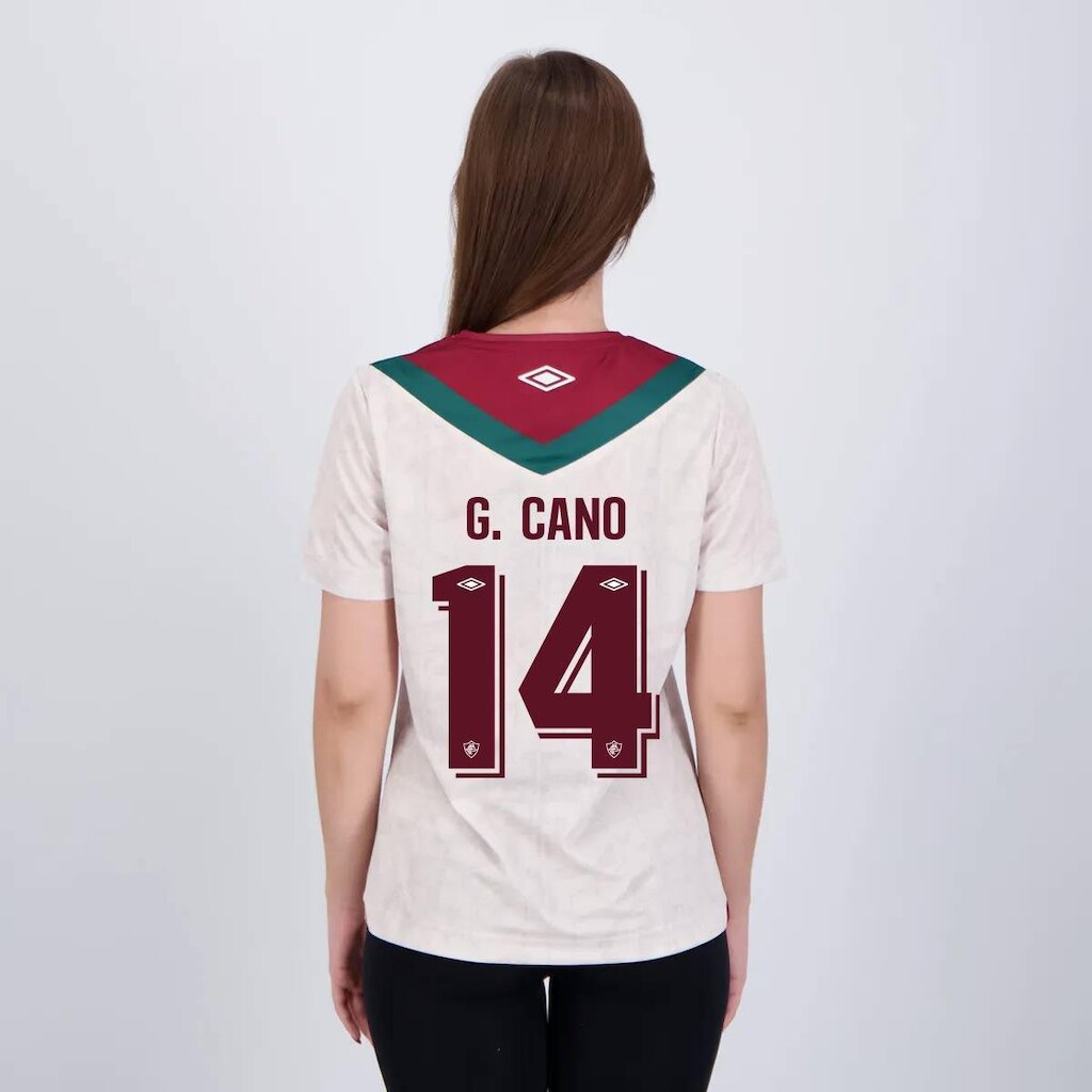 Camisa Umbro Fluminense III 2024 Feminina 14 G. Cano