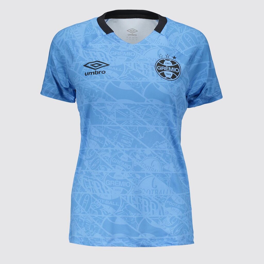 Camisa Umbro Grêmio Aquecimento 2025 Feminina