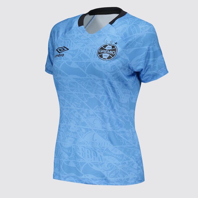 Camisa Umbro Grêmio Aquecimento 2025 Feminina