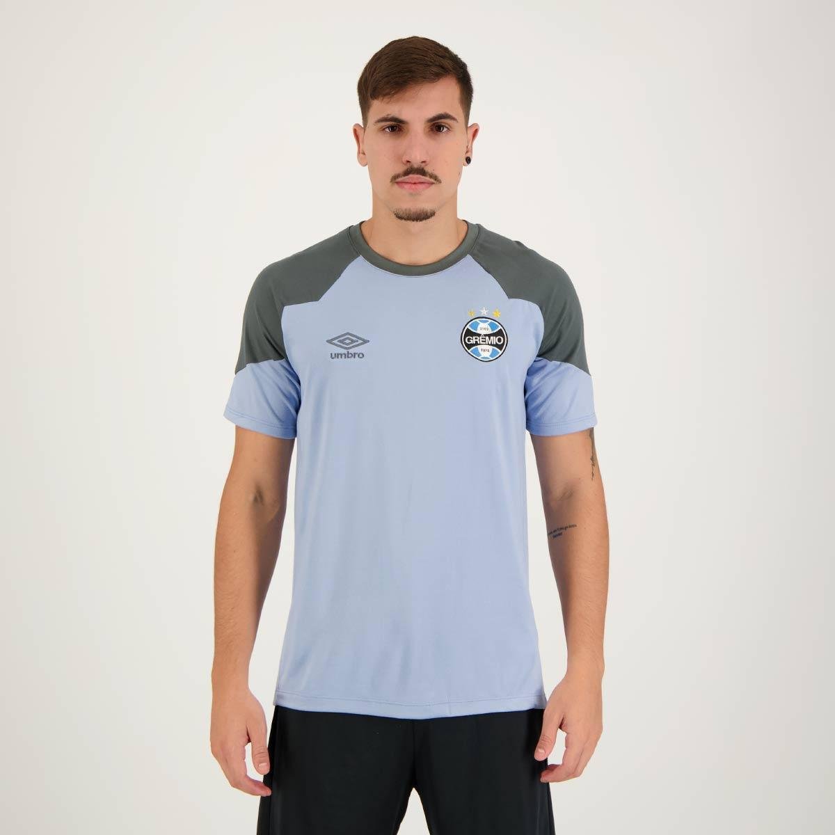 Camisa Umbro Grêmio Concentração 2023 Menor preço em Camisa Umbro Grêmio Concentração 2023