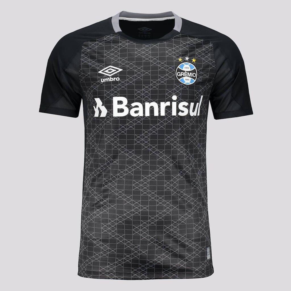 Camisa Umbro Grêmio Goleiro 2022 Preta