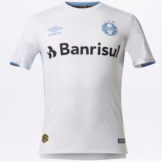 Camisa Umbro Grêmio II 2019 Jogador N°10 - Branco Menor preço em Camisa Umbro Grêmio II 2019 Jogador N°10 - Branco