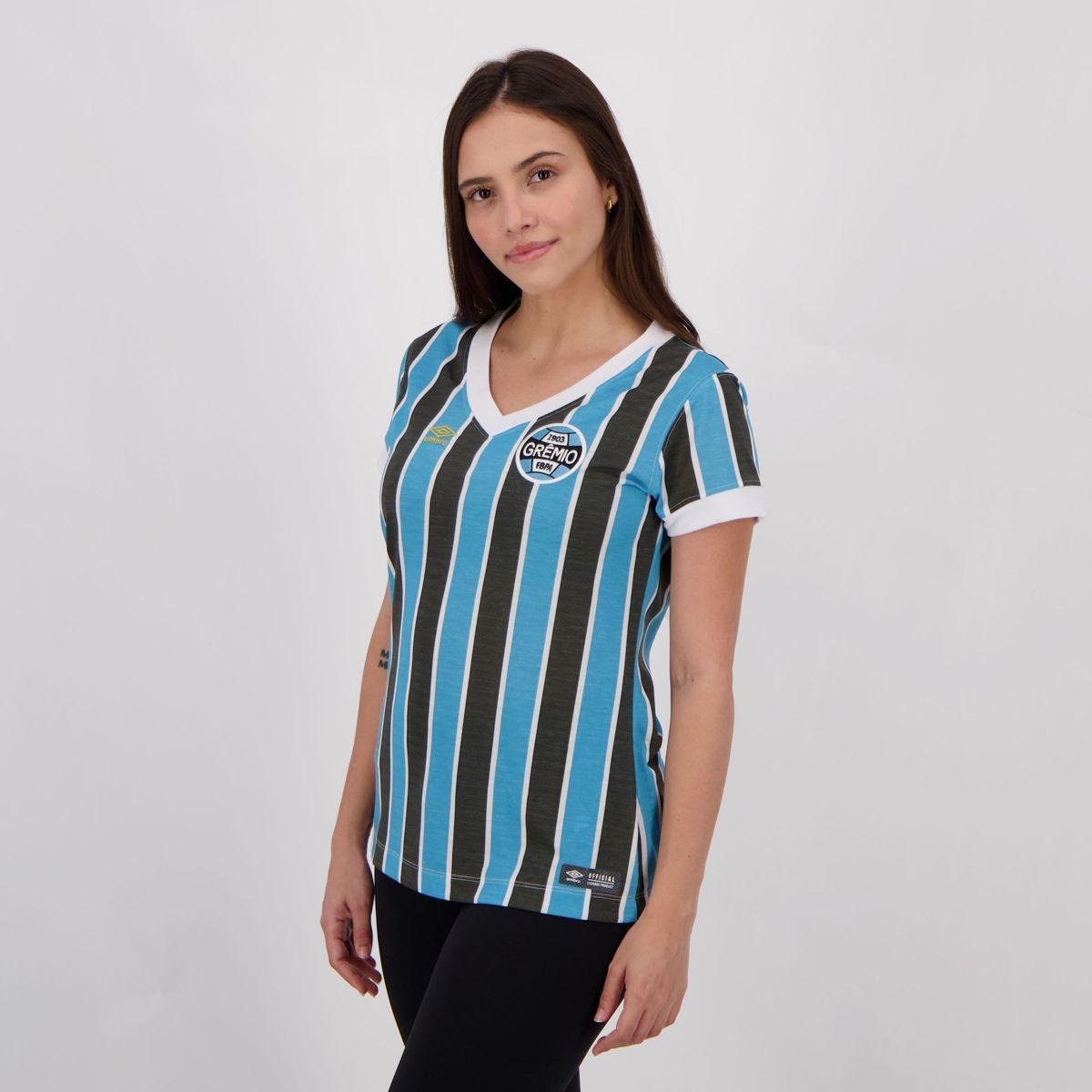 Camisa Umbro Grêmio Retrô 1983 Feminina1