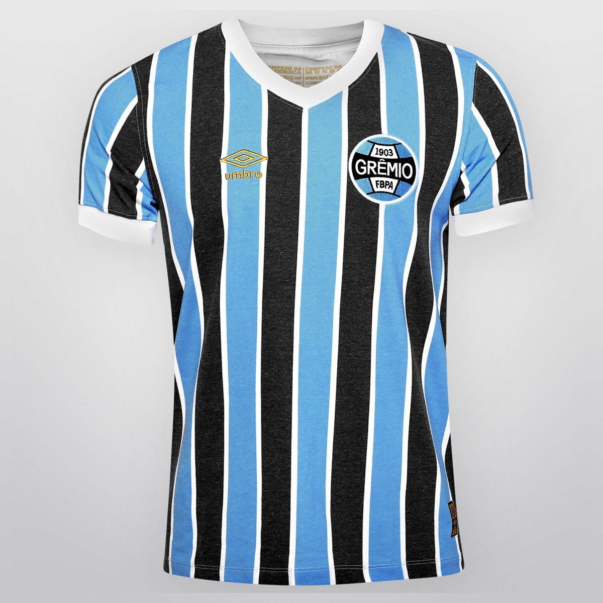 Camisa Umbro Grêmio Retrô 1983 Menor preço em Camisa Umbro Grêmio Retrô 1983