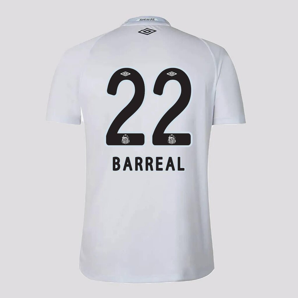 Camisa Umbro Santos I 2025 22 Barreal