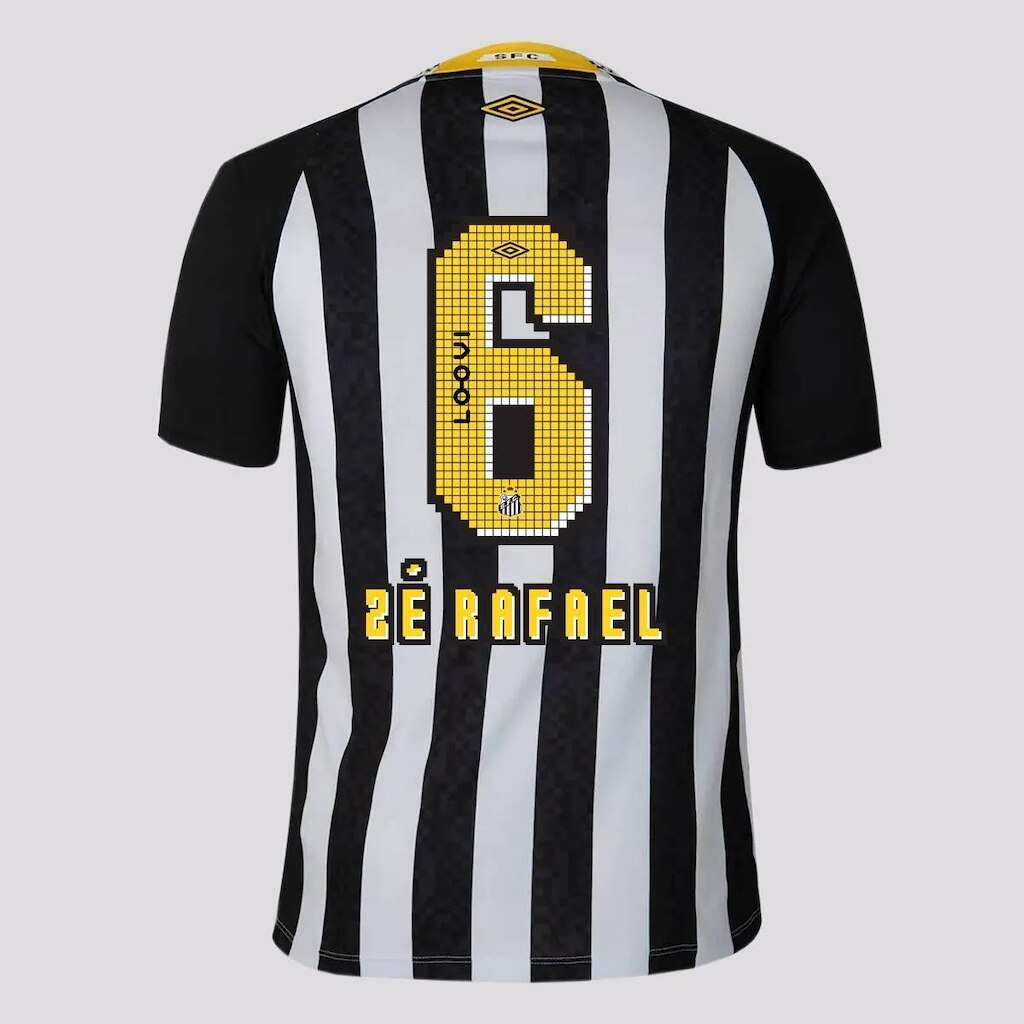 Camisa Umbro Santos II 2025 6 Zé Rafael