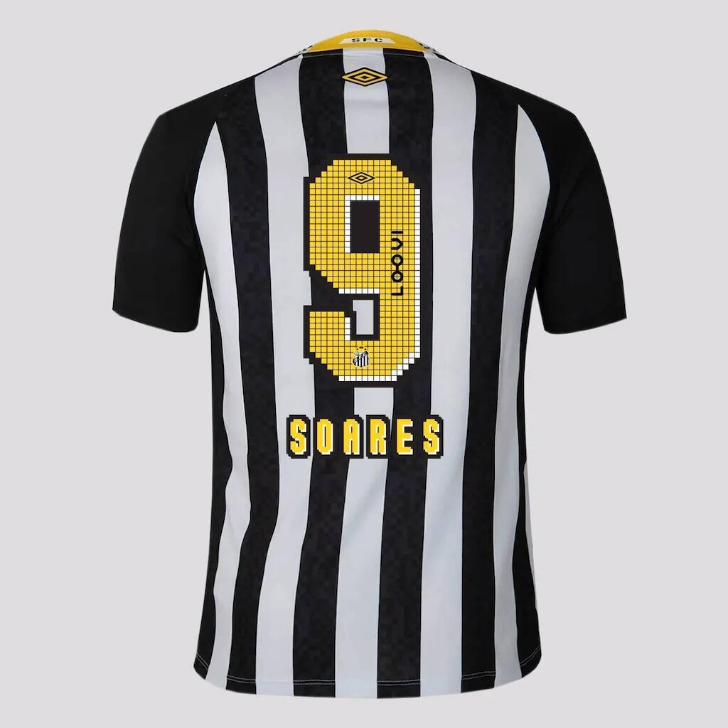 Camisa Umbro Santos II 2025 9 Soares