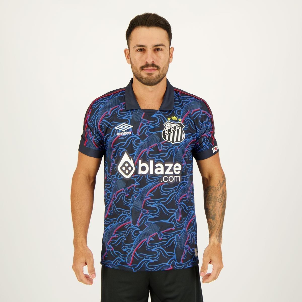 Camisa Umbro Santos III 2023 N°10