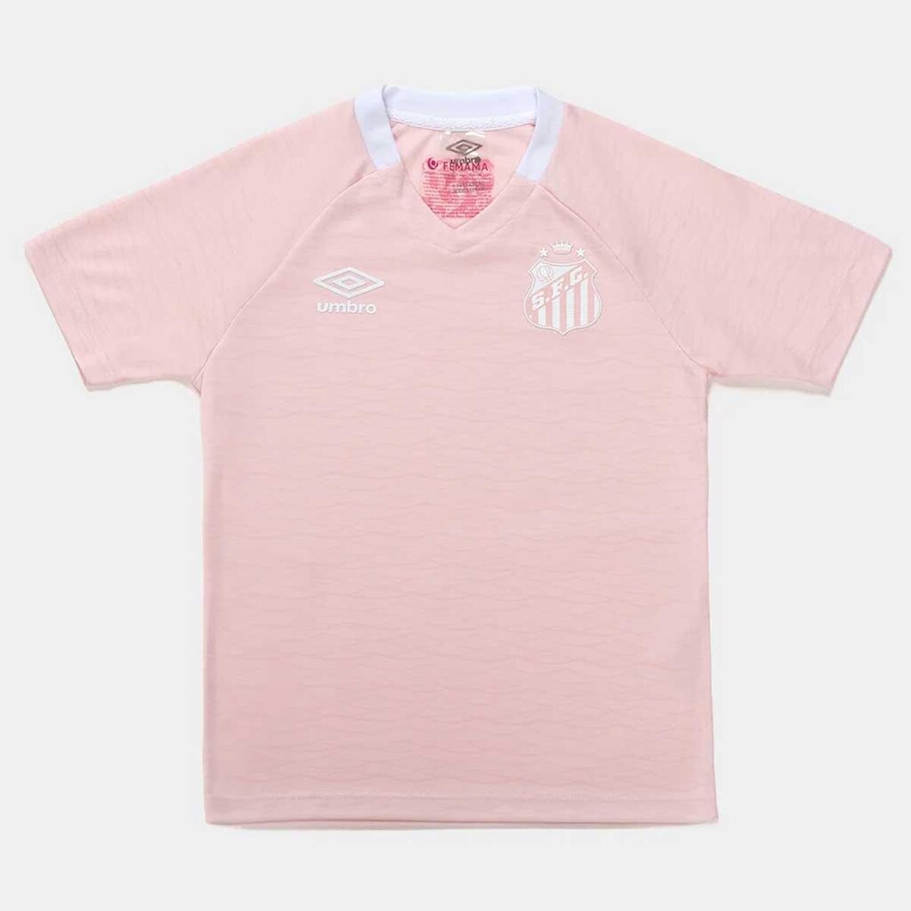Camisa Umbro Santos Outubro  2025 Infantil