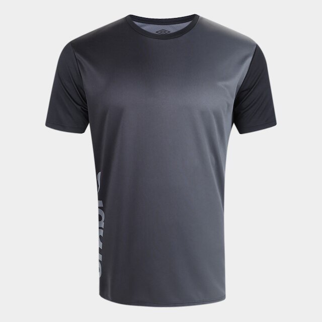 Menor preço em Camisa Umbro TWR Turn Masculina - Preto+Grafite