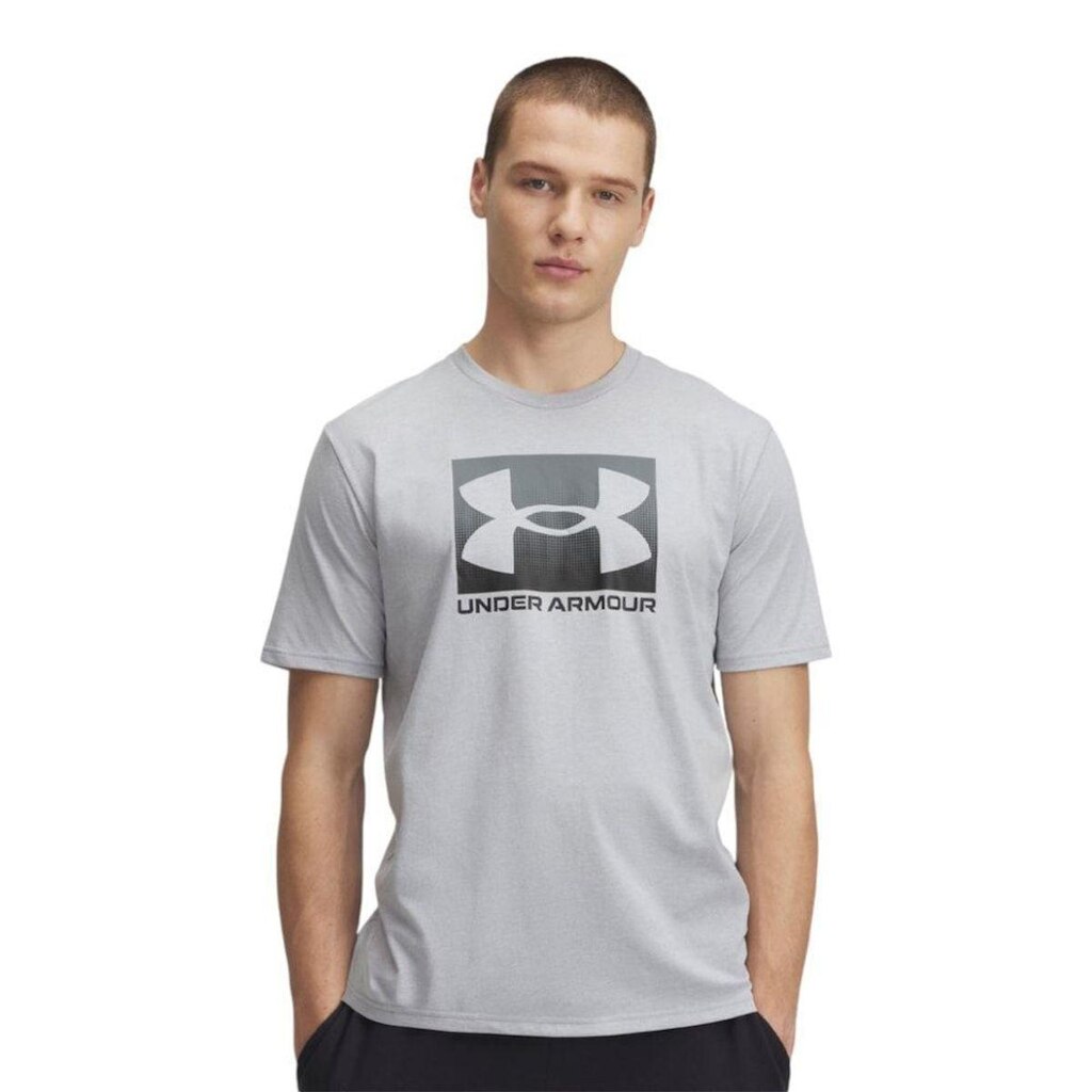 Camisa Under Armour Box Sports Up Masculina - Cinza 2GG