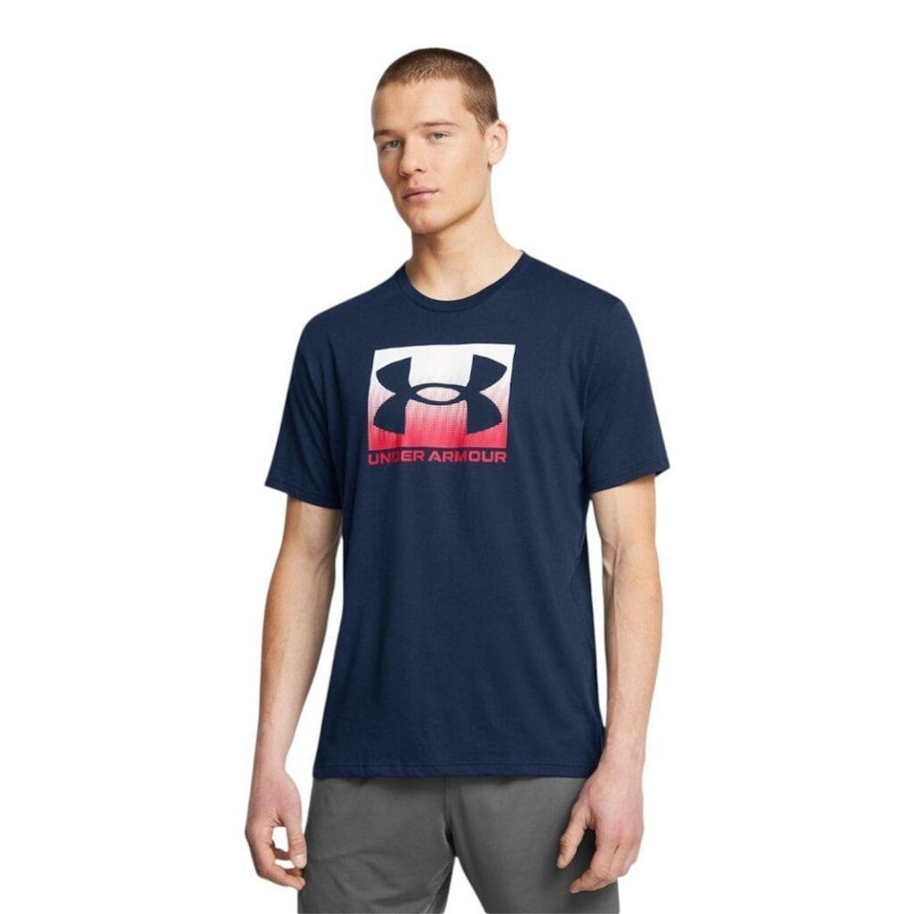 Camisa Under Armour Box Sports Up Masculina - Marinho 2GG