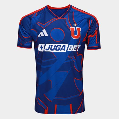 Camisa Universidad De Chile Home 26/27 s/n Torcedor Adidas Masculina - Masculino