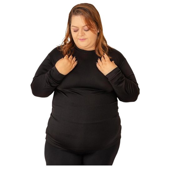 Camisa UV Feminina Manga Longa Camiseta Proteção Solar 50+ Térmica Segunda Pele Praia Piscina Bike - Preto é ruim? Camisa UV Feminina Manga Longa Camiseta Proteção Solar 50+ Térmica Segunda Pele Praia Piscina Bike - Preto é boa?