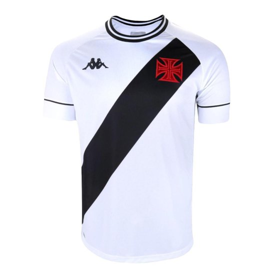 Camisa Vasco 2021 Away Branca Kappa Oficial Torcedor S/N - Branco é ruim? Camisa Vasco 2021 Away Branca Kappa Oficial Torcedor S/N - Branco é boa?