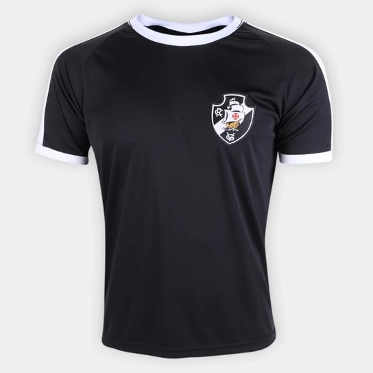Camisa Vasco 2021/2022 Classic Preta Oficial - Preto Menor preço em Camisa Vasco 2021/2022 Classic Preta Oficial - Preto