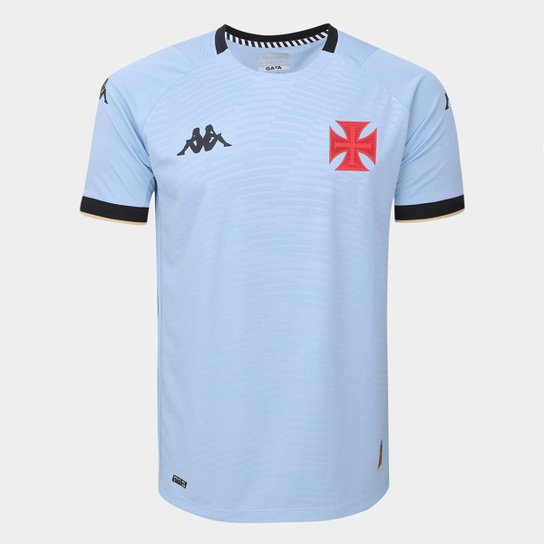 Camisa Vasco 23/24 Goleiro Kappa Masculina - Azul é ruim? Camisa Vasco 23/24 Goleiro Kappa Masculina - Azul é boa?
