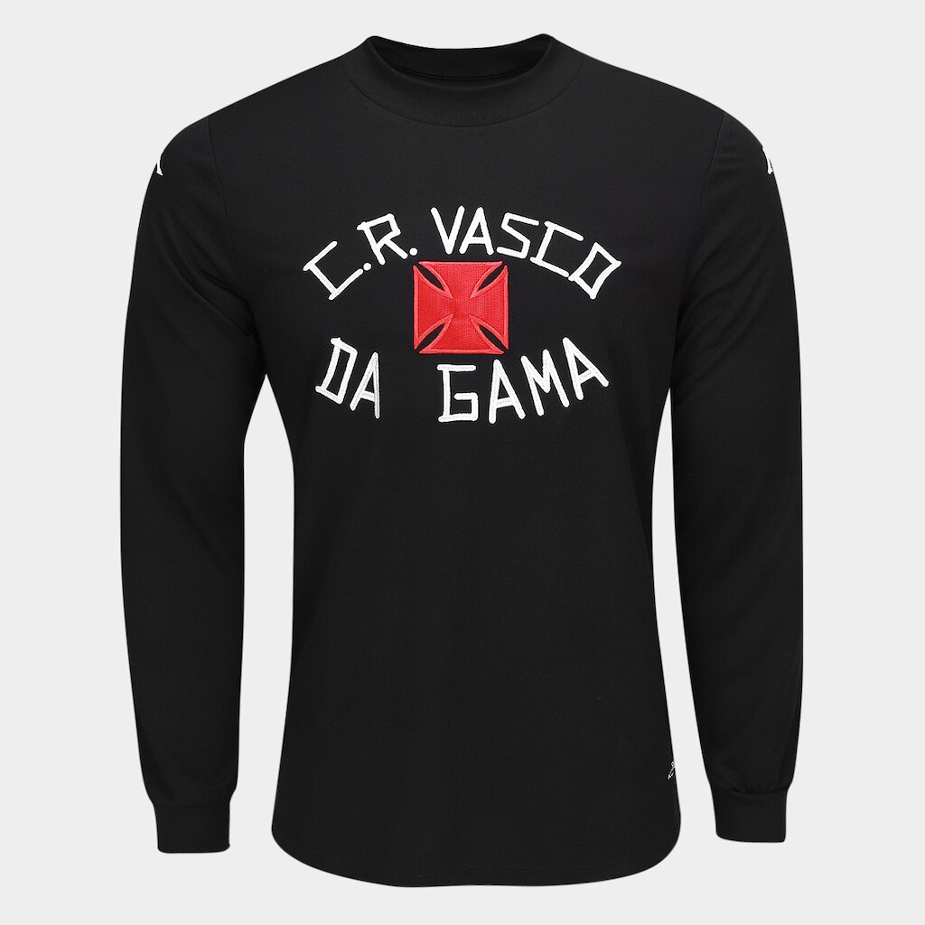 Camisa Vasco 24/25 Goleiro Kombat 1974 Kappa M/L Masculina