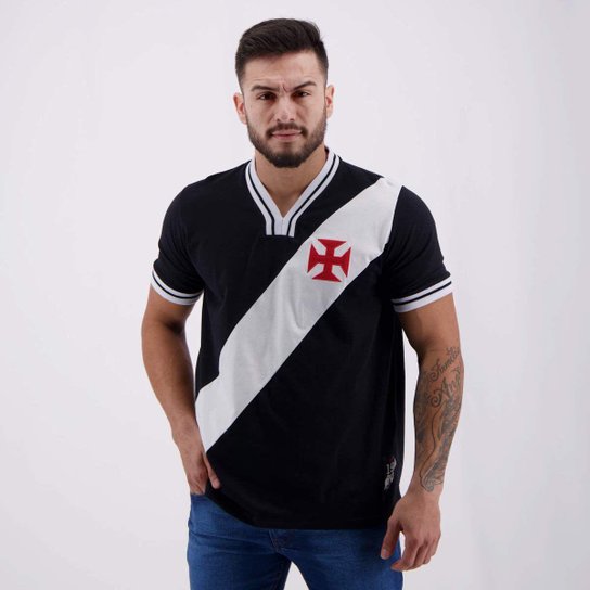 Camisa Vasco da Gama 74 Retrô Masculina - Preto é ruim? Camisa Vasco da Gama 74 Retrô Masculina - Preto é boa?