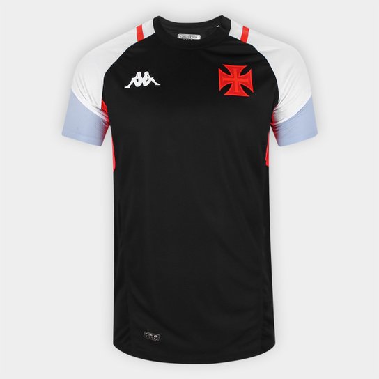 Camisa Vasco da Gama Goleiro 23/24 s/n° Treino Kappa Masculina - Preto+Branco é ruim? Camisa Vasco da Gama Goleiro 23/24 s/n° Treino Kappa Masculina - Preto+Branco é boa?
