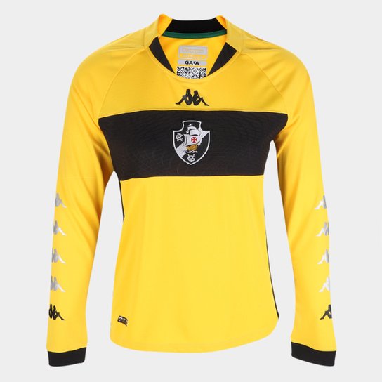 Camisa Vasco da Gama Goleiro II 22/23 M/L Kappa Feminina - Amarelo+Preto é ruim? Camisa Vasco da Gama Goleiro II 22/23 M/L Kappa Feminina - Amarelo+Preto é boa?