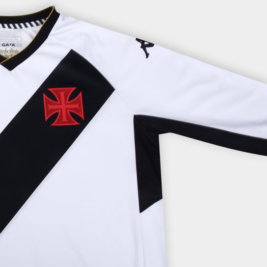 Camisa Vasco da Gama II 23/24 s/n° Jogador Manga Longa Kappa Masculina