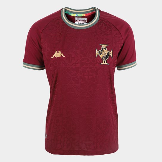 Camisa Vasco da Gama III 22/23 Goleiro Kappa Feminina - Vinho é ruim? Camisa Vasco da Gama III 22/23 Goleiro Kappa Feminina - Vinho é boa?