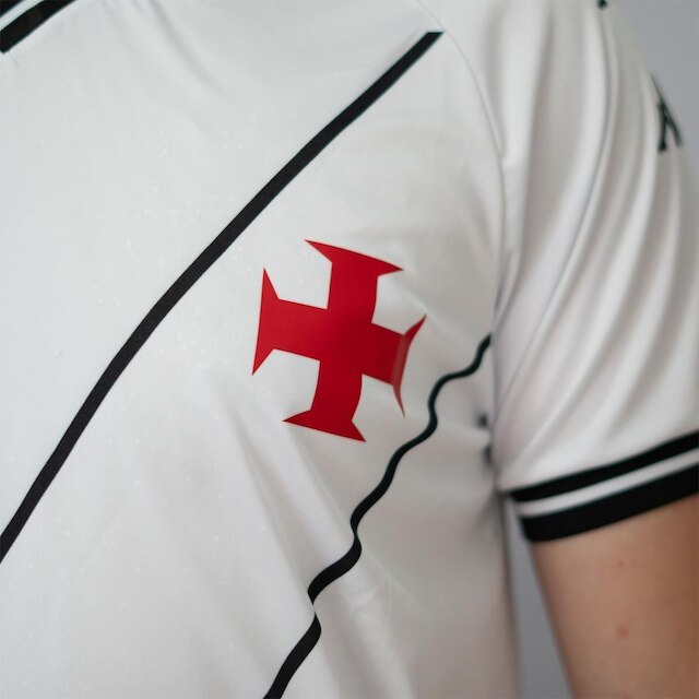 Camisa Vasco da Gama Kappa Supp Tradition Branco - Masculino