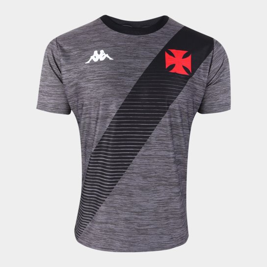 Camisa Vasco da Gama Supporter Mixed Kappa Masculina - Mescla Escuro é ruim? Camisa Vasco da Gama Supporter Mixed Kappa Masculina - Mescla Escuro é boa?