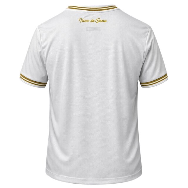 Camisa Vasco da Gama VG Aurélio Branca - Masculino