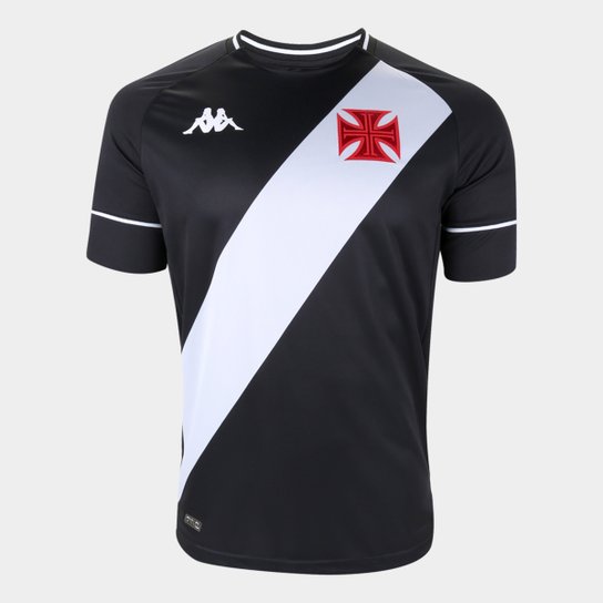 Camisa Vasco I 20/21 s/n° Torcedor Kappa Masculina - Preto+Branco é ruim? Camisa Vasco I 20/21 s/n° Torcedor Kappa Masculina - Preto+Branco é boa?