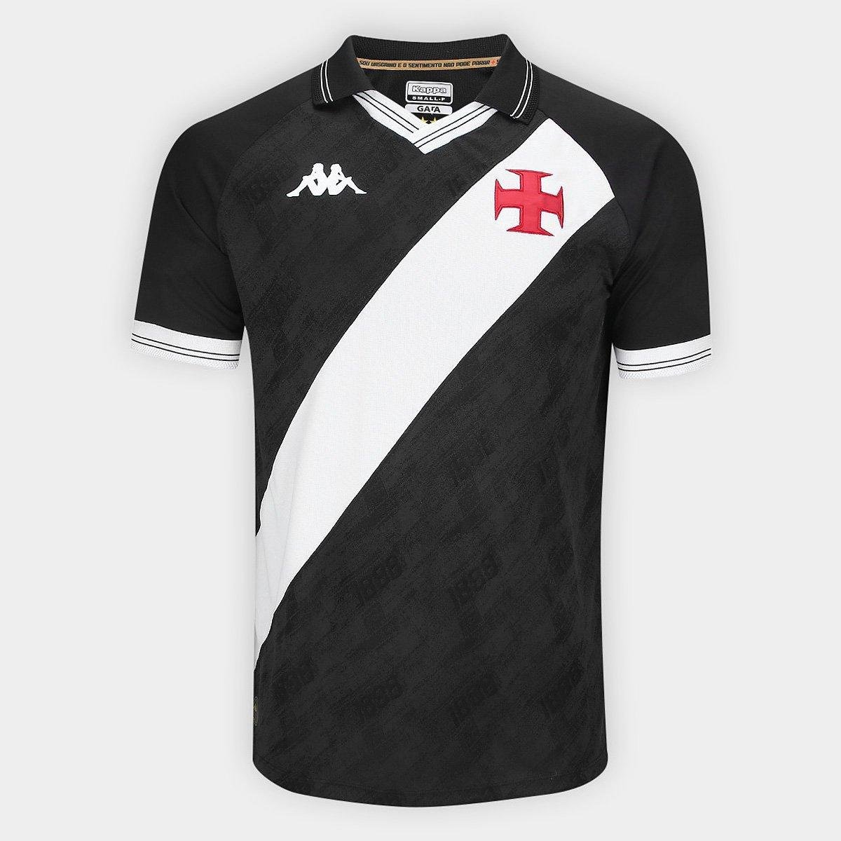 Camisa Vasco I 25/26 s/n Jogador Kappa Masculino Menor preço em Camisa Vasco I 25/26 s/n Jogador Kappa Masculino