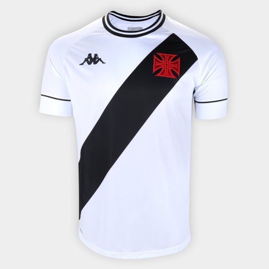 Camisa Vasco II 20/21 s/n° Torcedor Kappa Masculina - Branco+Preto é ruim? Camisa Vasco II 20/21 s/n° Torcedor Kappa Masculina - Branco+Preto é boa?