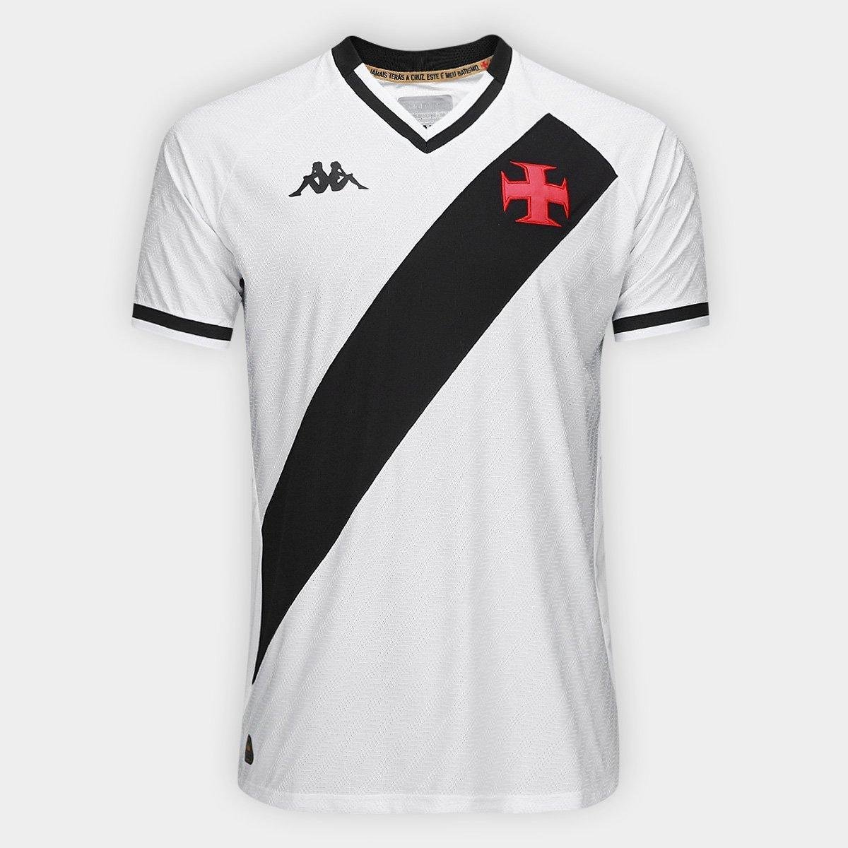 Camisa Vasco II 25/26 s/n Jogador Kappa Masculino Menor preço em Camisa Vasco II 25/26 s/n Jogador Kappa Masculino