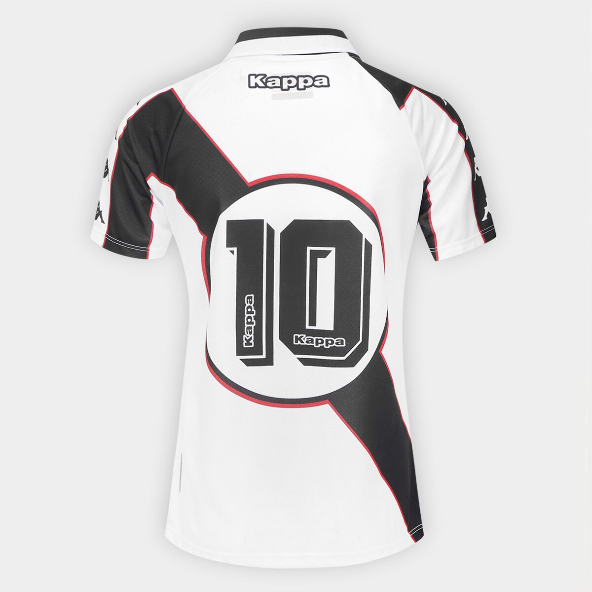 Camisa Vasco II Retrô 97 Jogador nº10 Kappa Feminina - 1