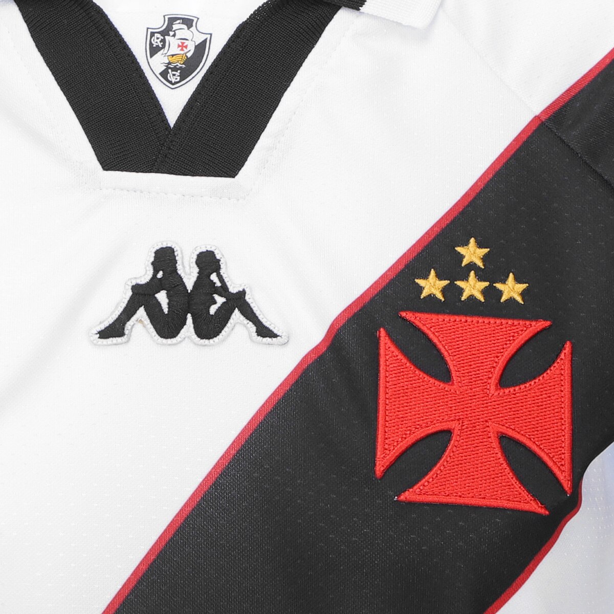 Camisa Vasco II Retrô 97 Jogador nº10 Kappa Feminina - 2