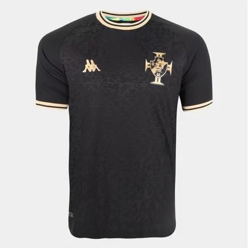 Camisa Vasco III Goleiro Kappa Masculina Plus Size 22/23 - EKVA211964