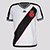 Camisa Vasco Infantil II 24/25 s/n° Jogador Kappa - Branco+Preto