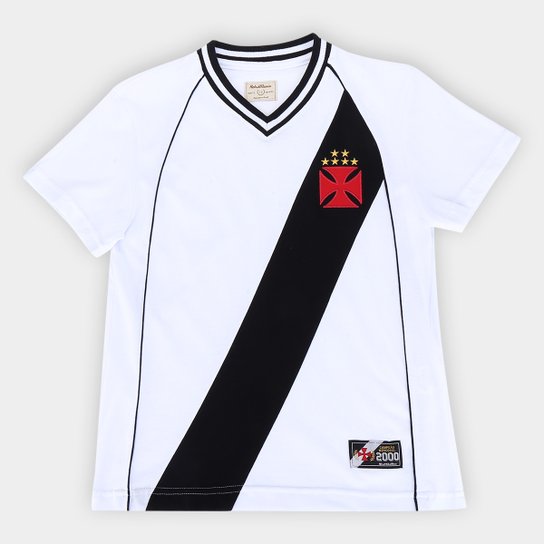 Camisa Vasco Juvenil 2000 Mercosul Retrô Mania - Branco+Preto é ruim? Camisa Vasco Juvenil 2000 Mercosul Retrô Mania - Branco+Preto é boa?