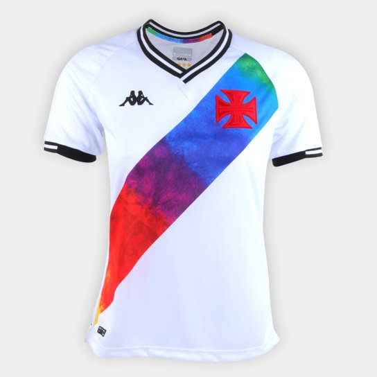Camisa Vasco LGBT Torcedor Kappa Feminina - Branco é ruim? Camisa Vasco LGBT Torcedor Kappa Feminina - Branco é boa?