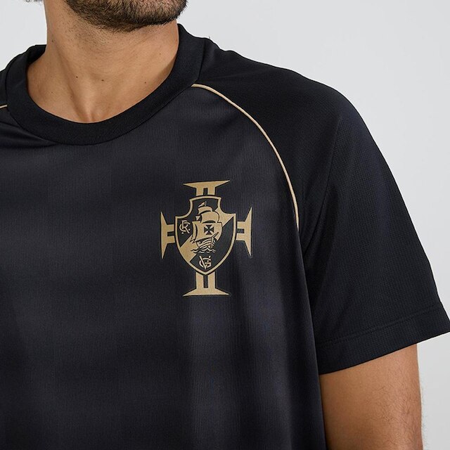 Camisa Vasco Mosaico Raglan Masculina