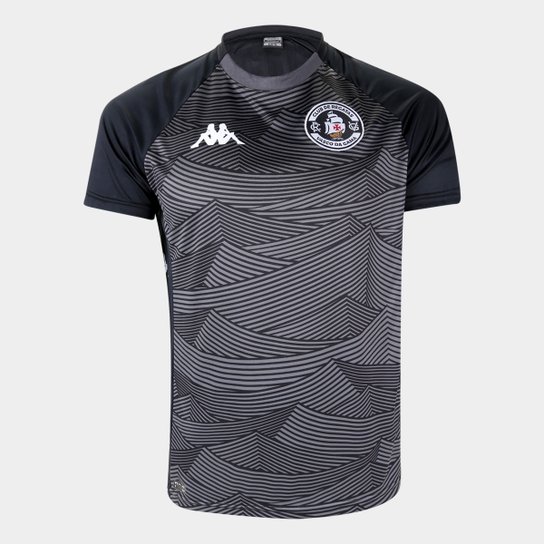 Camisa Vasco Pré-Jogo 20/21 Kappa Masculina - Preto+Cinza é ruim? Camisa Vasco Pré-Jogo 20/21 Kappa Masculina - Preto+Cinza é boa?