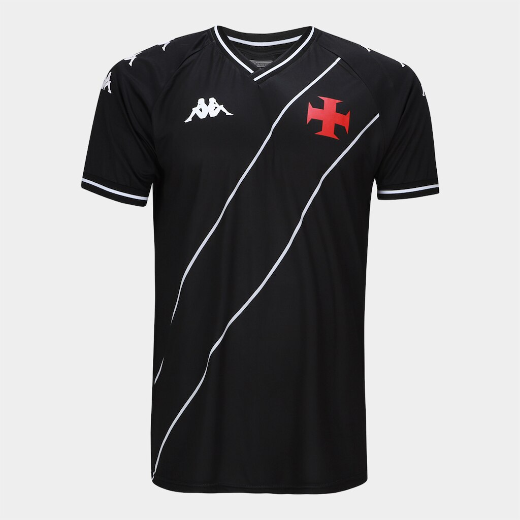Camisa Vasco Supporter Tradition Kappa Masculina